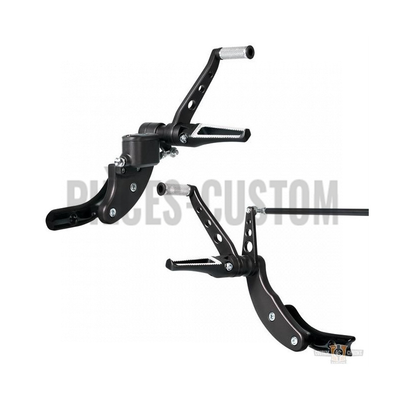 Commandes avancées Thunderbike reposes-pieds V-tech pour Softail M8 de 2018 à 2019
