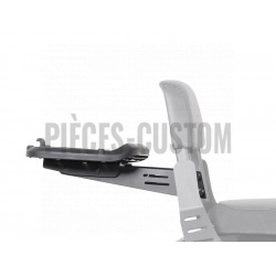 Support Top case de Sissy bar Noir pour Keeway Superlight et K-Light