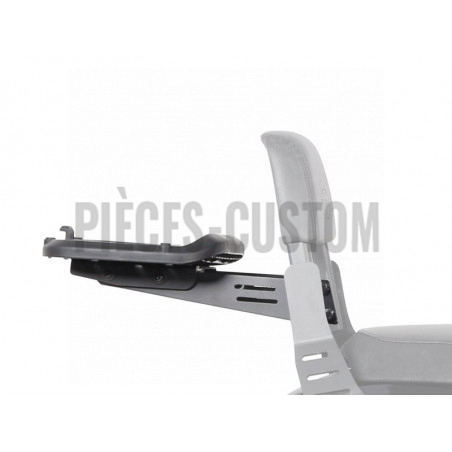 Support Top case de Sissy bar Noir pour Keeway Superlight et K-Light