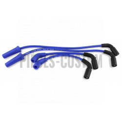 Câbles de bougie Accel 8mm bleu pour Softail M8 de 2018 à 2019