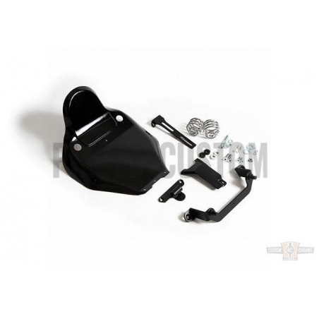 Kit Montage Selle Solo Pour Harley Davidson Dyna (FXDC) 2005-2015 - Plaque Base, Raccord T, Ressorts