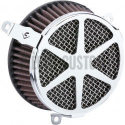 Filtre-à-air-Cobra-Spoke-chrome-pour-Softail-M8-de-2018-à-2020
