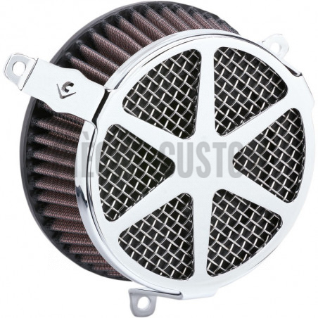 Filtre-à-air-Cobra-Spoke-chrome-pour-Softail-M8-de-2018-à-2020