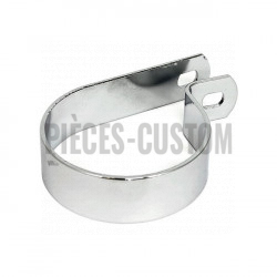 Collier-de-silencieux-chromé-Diamètre-73-mm