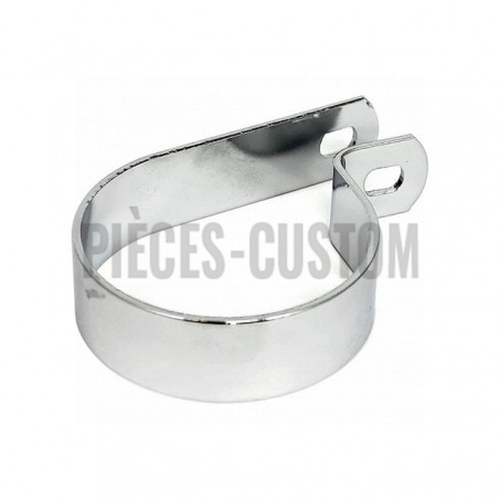 Collier-de-silencieux-chromé-Diamètre-73-mm