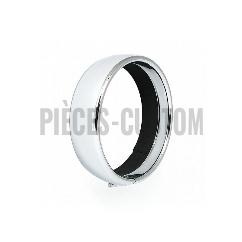 Cerclage de phare 5 3/4" Chrome pour Softail Dyna et Sportster de 1994 à 2019