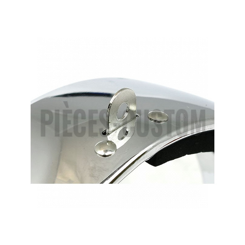 Cerclage de phare 5 3/4" chromé pour Softail Dyna et Sportster de 1993 à 2019