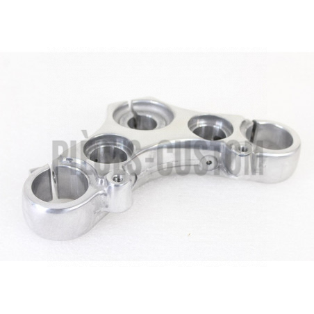 Té de Fourche Supérieur poli pour Sportster FXR et FXD de 1988 à 2005