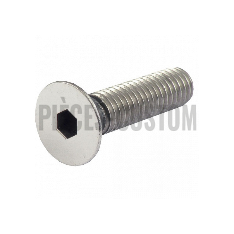 Vis-tête-fraisée-chromé-1/4"-28-x-1-1/4"