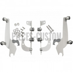 Kit de fixation rapide polis pour montage pare-brise Sport pour VT750C2B Shadow