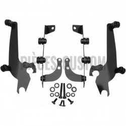 Kit de fixation rapide noir pour montage pare-brise Sport pour VT750C2B Shadow