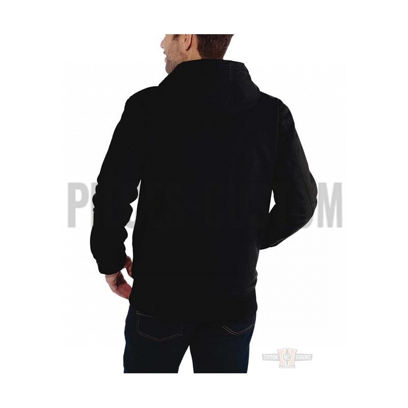 Blouson Carhartt modèle Duck Active couleur noir