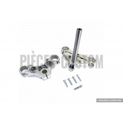 Té-de-Fourche-Poli-pour-Sportster-XL