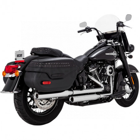 Silencieux-V-H-Eliminator-300-Chrome-pour-Softail-FLHC-FLHCS-FLDE-de-2018-à-2021