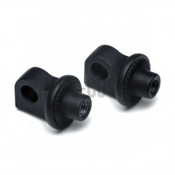 Adaptateur splined noir Küryakyn pour reposes-pieds montage mâle Harley Davidson