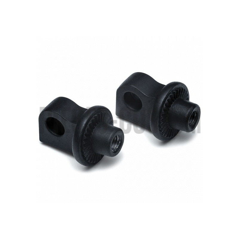 Adaptateur splined noir Küryakyn pour reposes-pieds montage mâle Harley Davidson