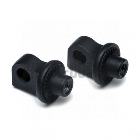 Adaptateur splined noir Küryakyn pour reposes-pieds montage mâle Harley Davidson