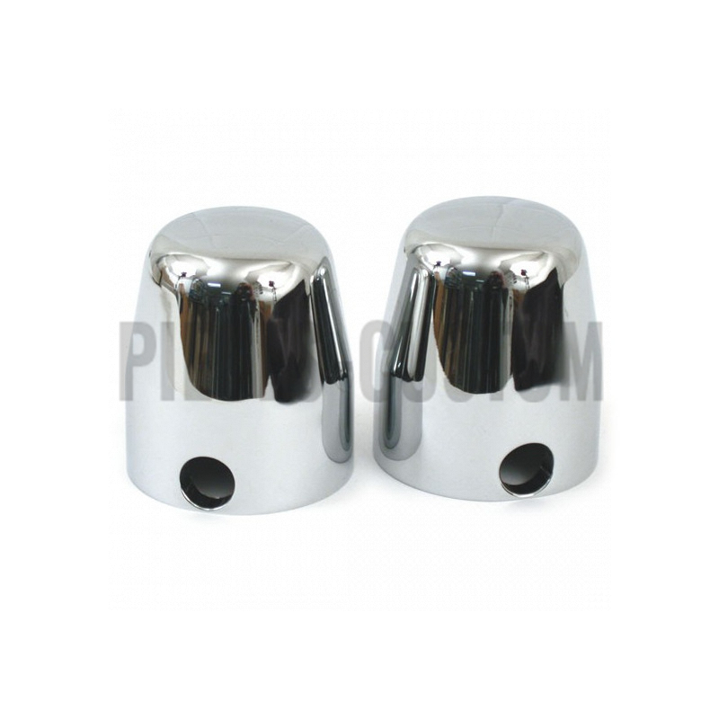 Caches axe de roue arrière chrome pour Softail de 1989 à 2007
