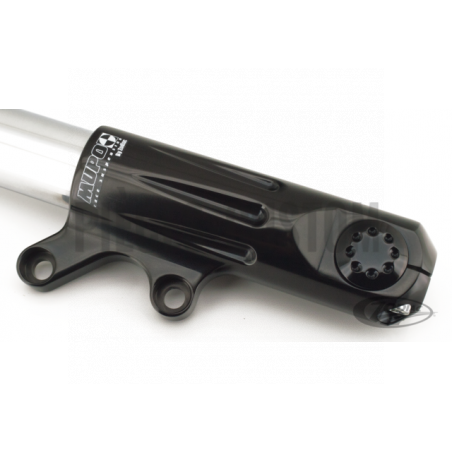 Fourche inversée Mupo Longueur 86cm angle 0° finition toute noire