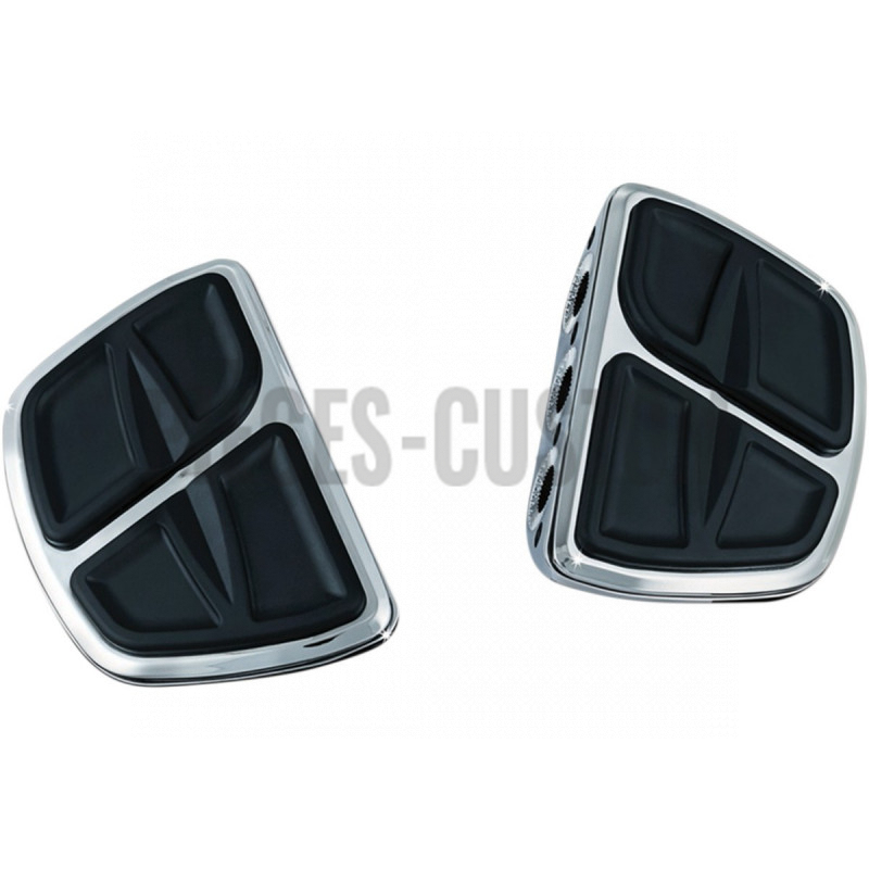 Mini-marche-pieds-Kinetic-Chrome-sans-adaptateur-mâle