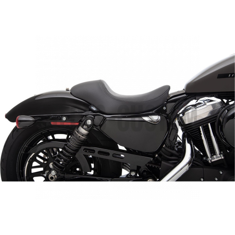 Selle solo 3/4 lisse pour Sportster de 2004 à 2020