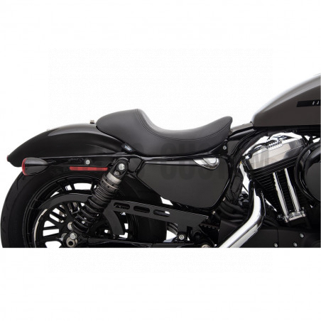 Selle solo 3/4 lisse pour Sportster de 2004 à 2020