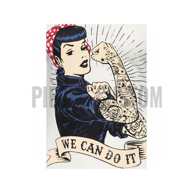 T-shirt Queen Kerosin We Can do it Taille S