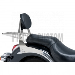 Sissy Bar amovible acier inox pour Kawasaki VN900 Classic et Custom de 2006 à 2016