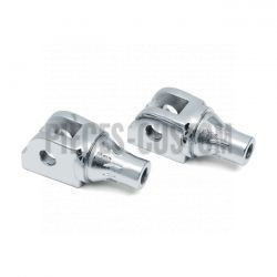 Adaptateurs avant tapered Küryakyn finition chrome pour Softail M8 de 2018 à 2020