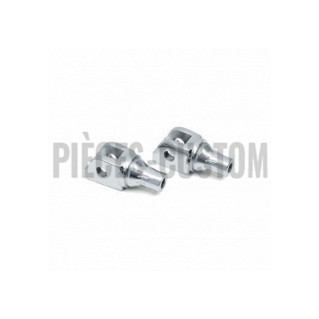 Adaptateurs avant tapered Küryakyn finition chrome pour Softail M8 de 2018 à 2020