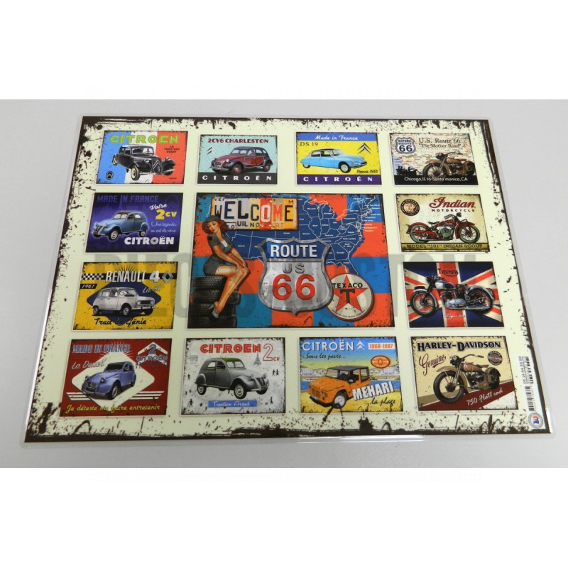 Set de table route 66