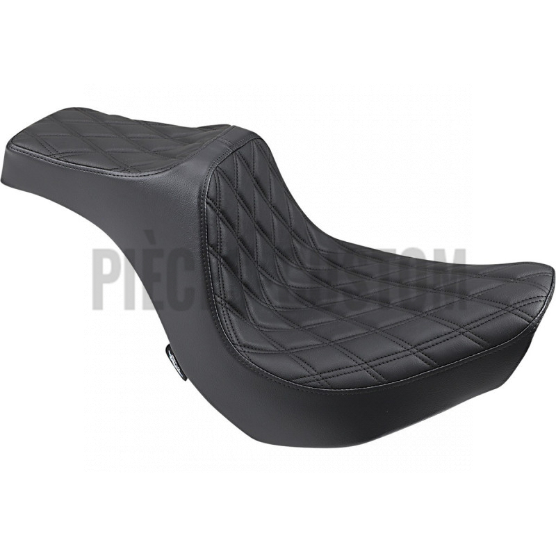 Selle bi-place predator 3 Double diamond pour Softail breakout FXBR FXBRS de 2018 à 2020