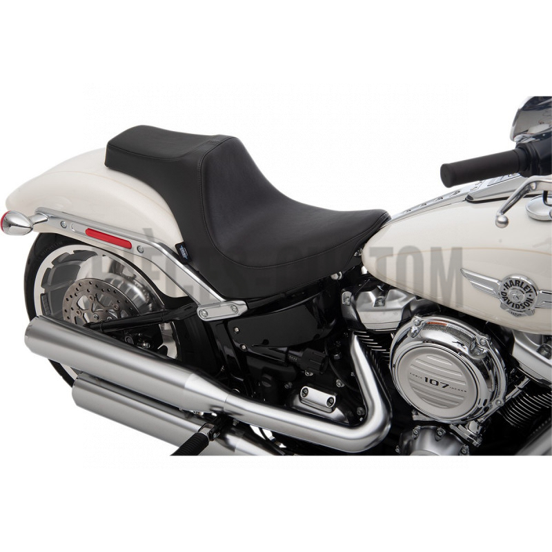 Selle-bi-place-predator-3-pour-Softail-fat-boy-FLFB-FLFBS-de-2018-à-2020