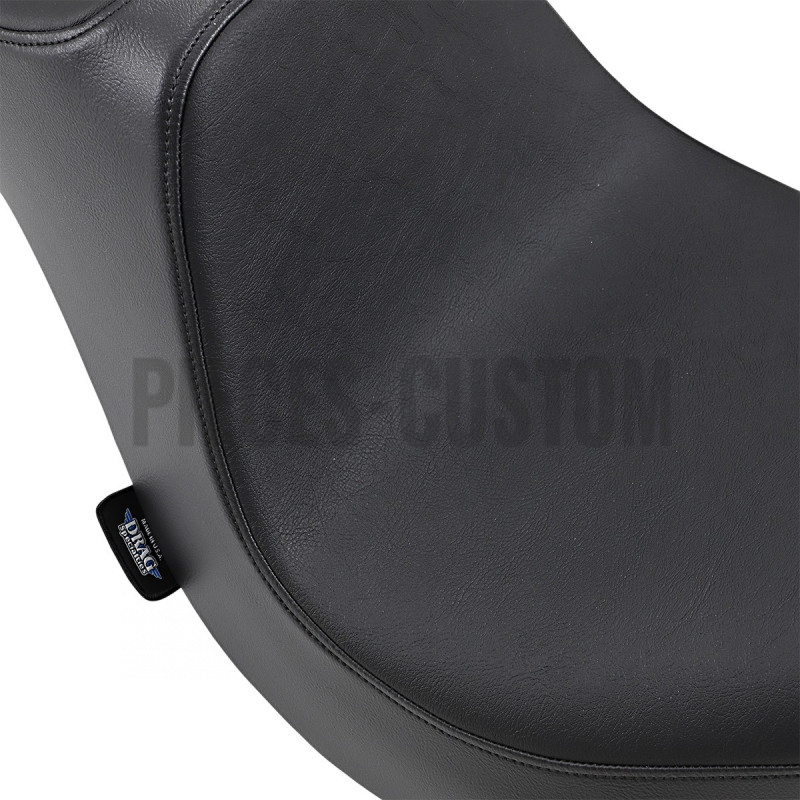Selle bi-place predator 3 pour Softail fat boy FLFB FLFBS de 2018 à 2020
