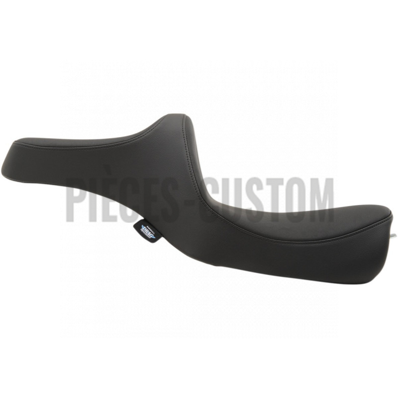 Selle bi-place predator 3 Smooth pour Softail FLHC FLSL FLDE FXBB de 2018 à 2020