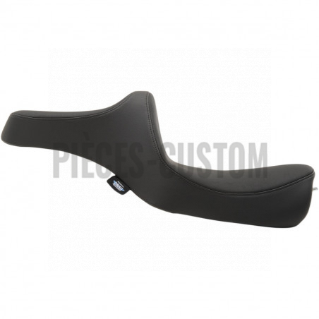 Selle bi-place predator 3 Smooth pour Softail FLHC FLSL FLDE FXBB de 2018 à 2020