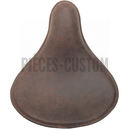 Selle solo Bobber cuir marron