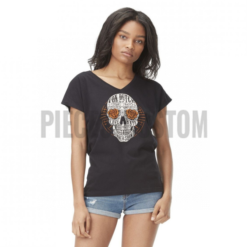 T-shirt femme Von Dutch Oversize modèle Sara