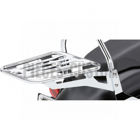 Porte-bagage chrome pour Sissy bar Cobra pour Softail Fat Boy et Breakout de 2018 à 2020