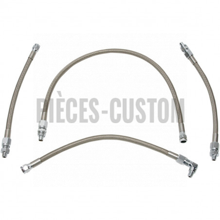 Kit-de-durite-d-huile-acier-tressé-pour-Softail-FXST-et-FLST-de-1992-à-1999