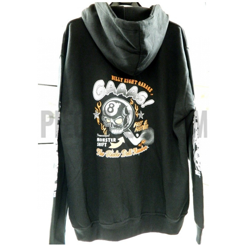 Sweat à capuche Billy Eight Gas