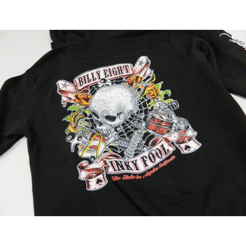 Sweat à Capuche Officiel Hunt: Showdown 1896 The Fool - Vêtement Gamer Merchandising - Coupe Classique - 100% Coton