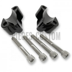 Extension-de-riserNoir-1"-LA-Choppers-pour-XL1200X-de-2010-à-2019