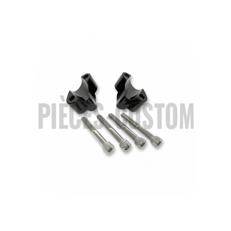 Extension-de-riserNoir-1"-LA-Choppers-pour-XL1200X-de-2010-à-2019