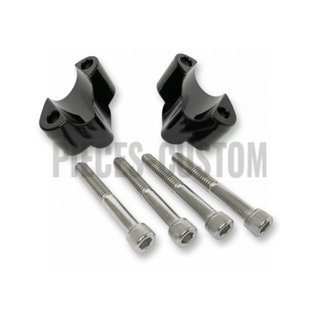 Extension-de-riserNoir-1"-LA-Choppers-pour-XL1200X-de-2010-à-2019