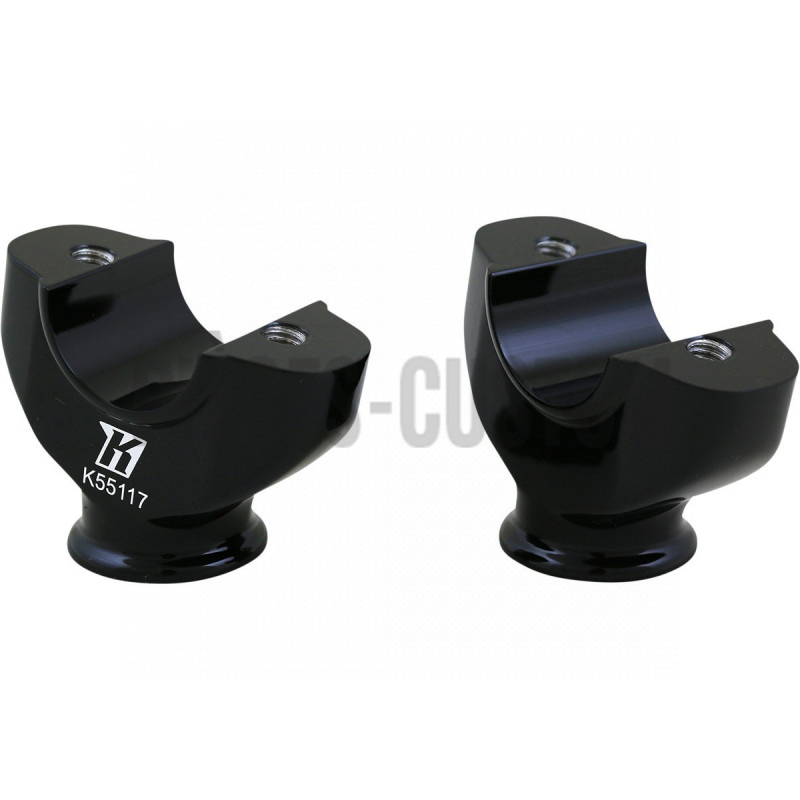 Risers court Kodlin Noir pour Softail Breakout FXBR de 2018 à 2020