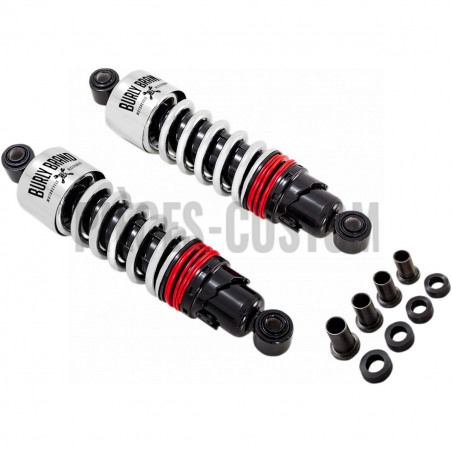 Amortisseurs Burly Slammer plus Chrome pour Touring de 1999 à 2020