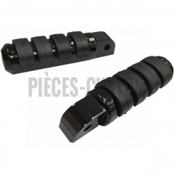 Reposes-pieds-passager-Soft-ride-large-diamètre-Noir-pour-Softail-M8-de-2018-à-2020
