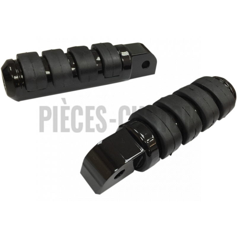Reposes-pieds-passager-Soft-ride-large-diamètre-Noir-pour-Softail-M8-de-2018-à-2020