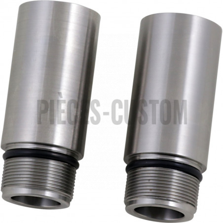Réhausse de fourche de 2" diamètre 39mm pour Dyna de 2000 à 2005 et XL de 1987 à 2007